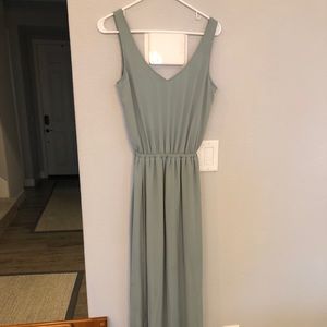 Kendall Silver Sage (SMYMM) Bridesmaid Dress